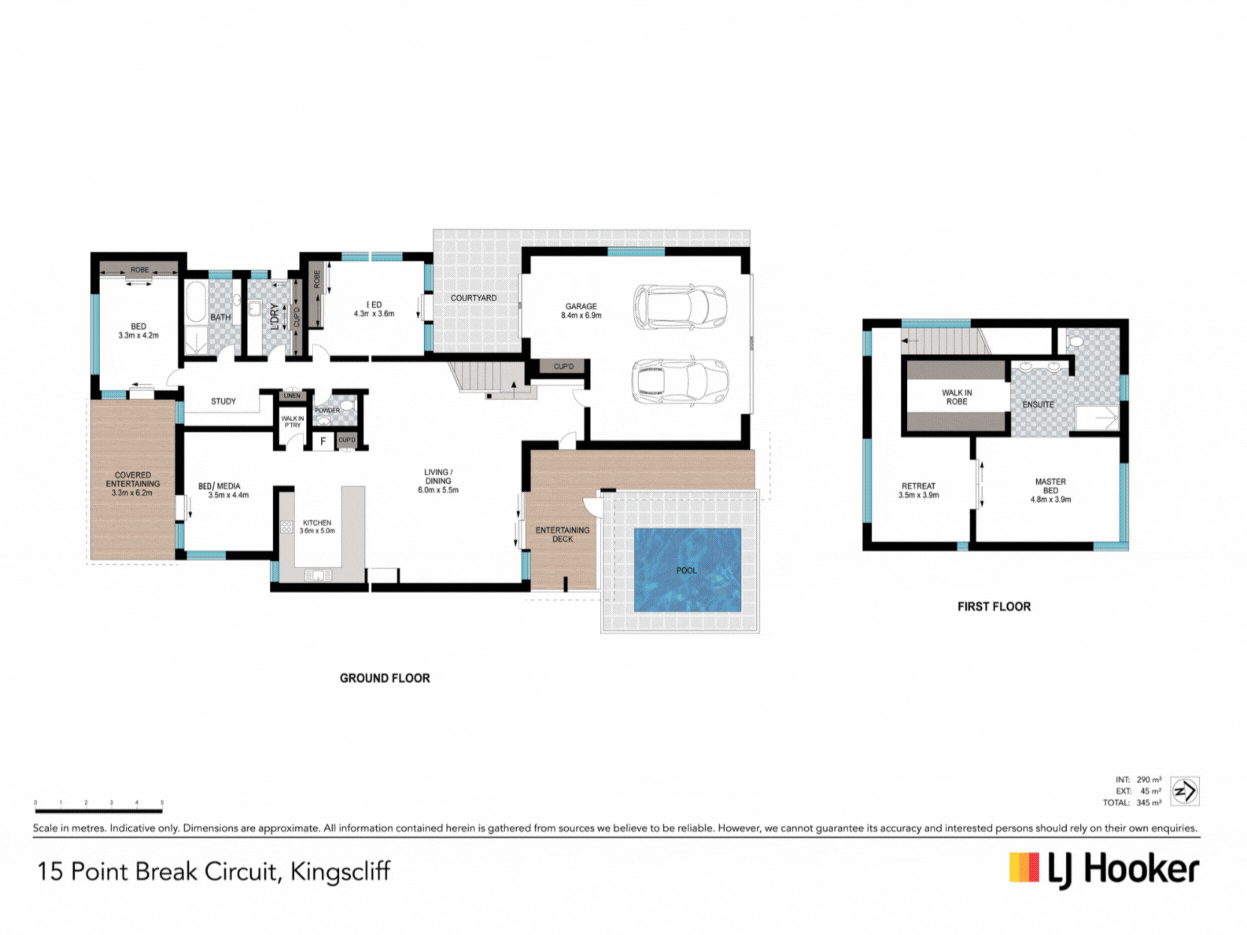 Floorplan of Homely house listing, 15 Point Break Circuit, Kingscliff NSW 2487
