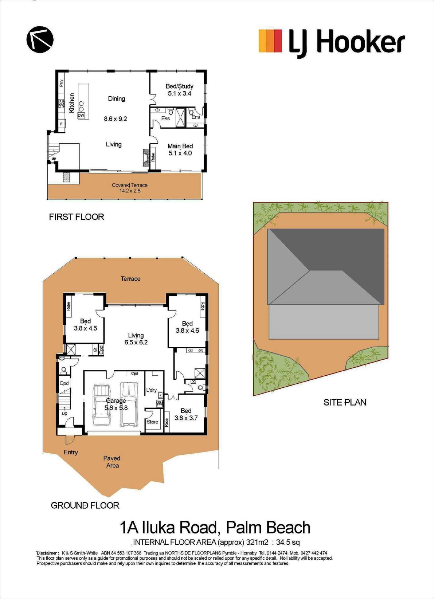 Floorplan of Homely house listing, 1a Iluka Road, Palm Beach NSW 2108