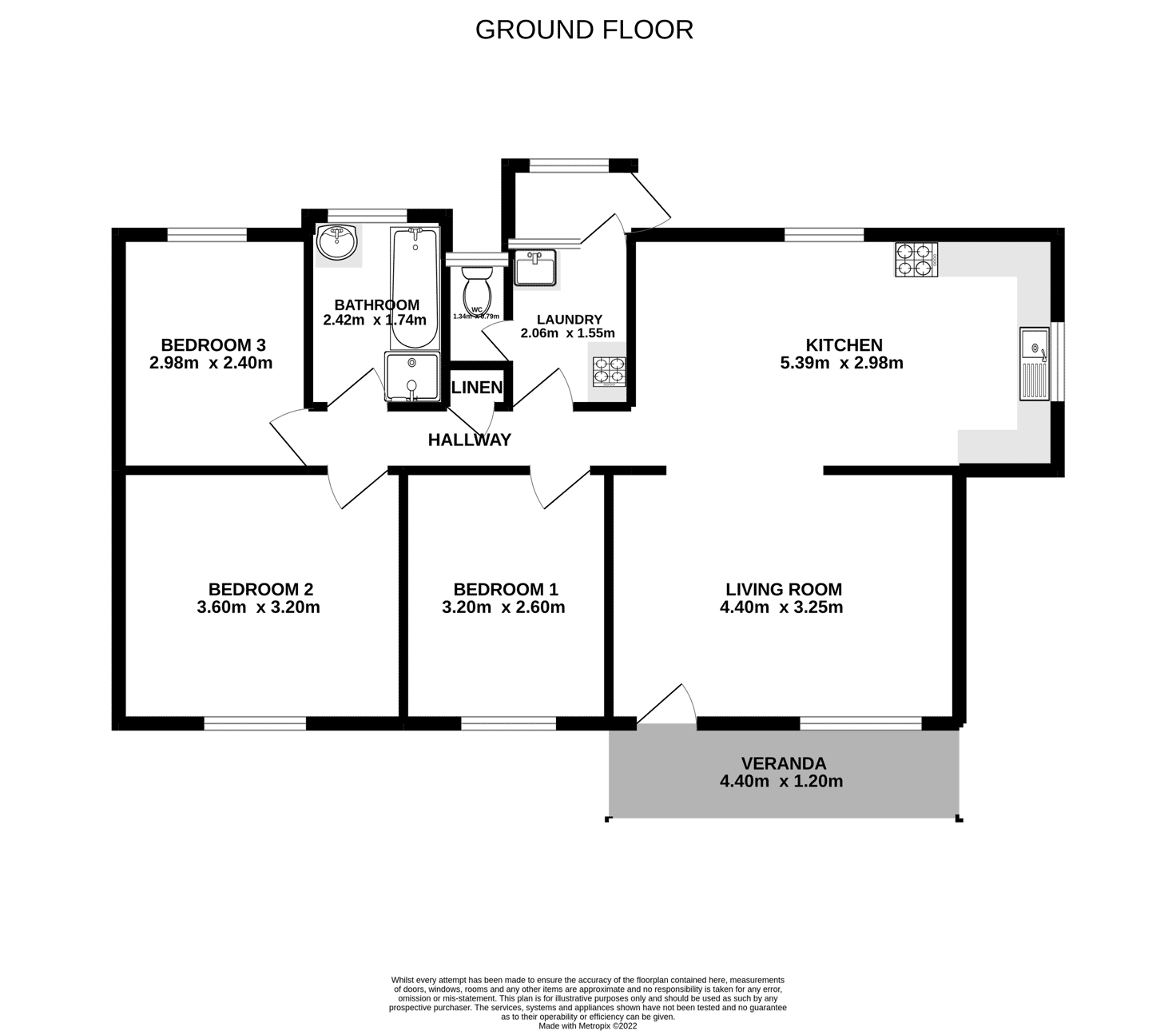 Floorplan of Homely house listing, 26 Nelson Street, Greta NSW 2334
