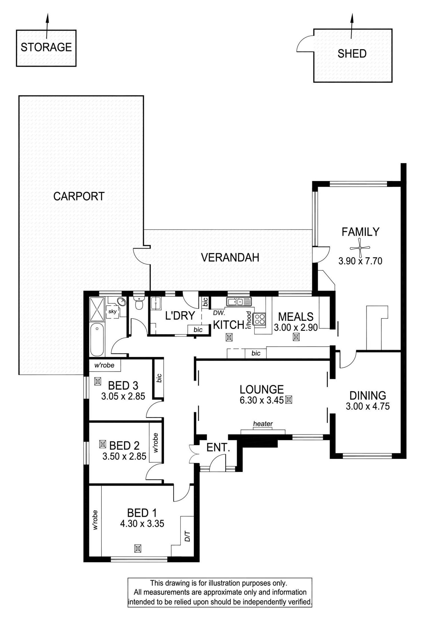 Floorplan of Homely house listing, 31 Hamilton Avenue, Warradale SA 5046