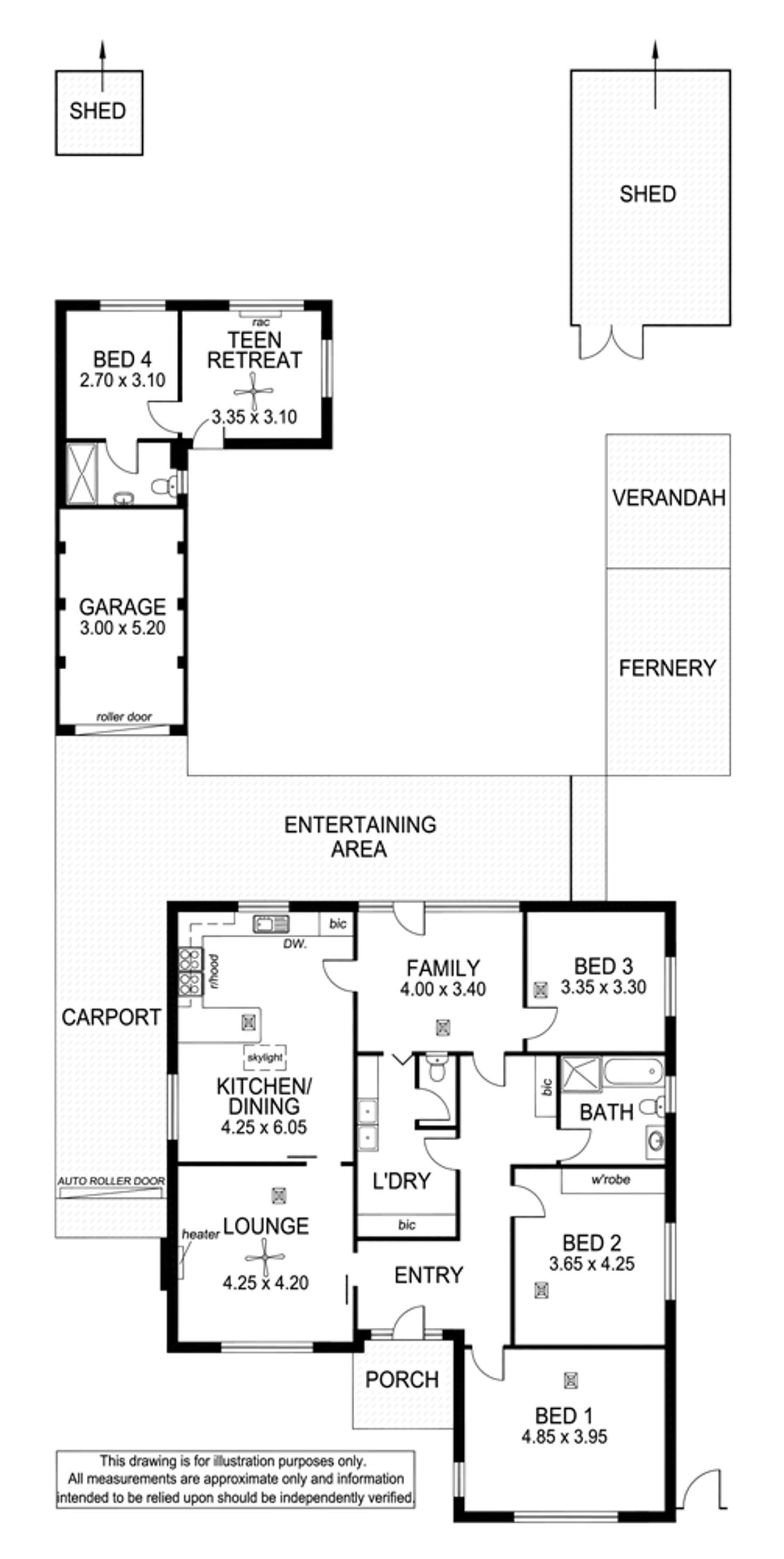 Floorplan of Homely house listing, 17 Torr Avenue, Brighton SA 5048