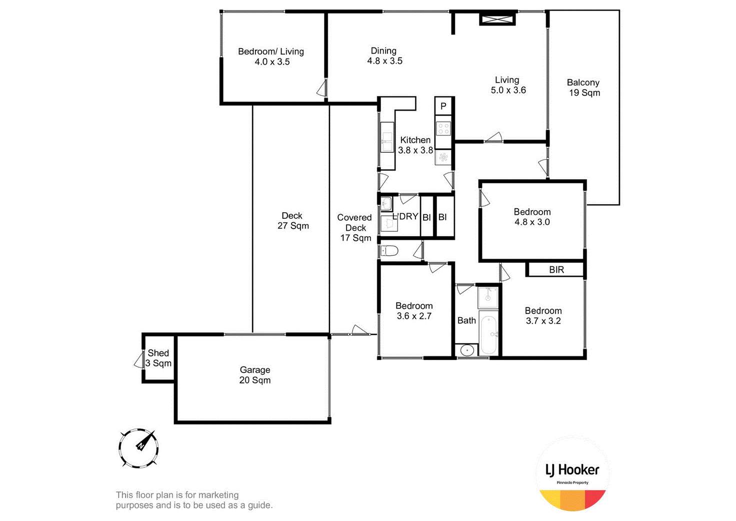 Floorplan of Homely house listing, 598 Main Road, Rosetta TAS 7010