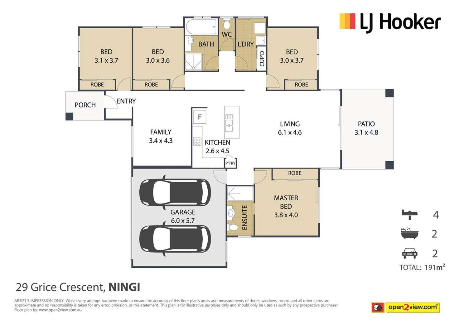 Floorplan of Homely house listing, 29 Grice Crescent, Ningi QLD 4511
