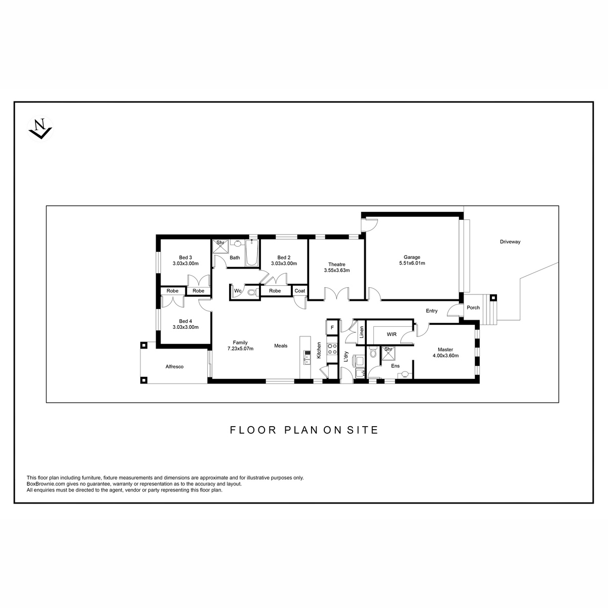 Floorplan of Homely house listing, 20 Nossal Drive, Point Cook VIC 3030