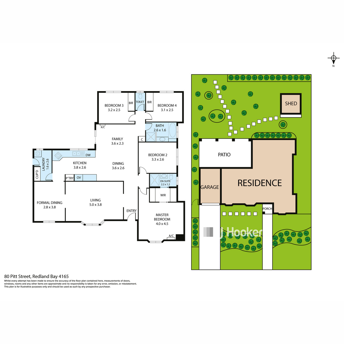 Floorplan of Homely house listing, 80 Pitt Street, Redland Bay QLD 4165