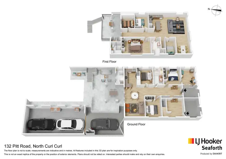 Floorplan of Homely house listing, 132 Pitt Road, North Curl Curl NSW 2099