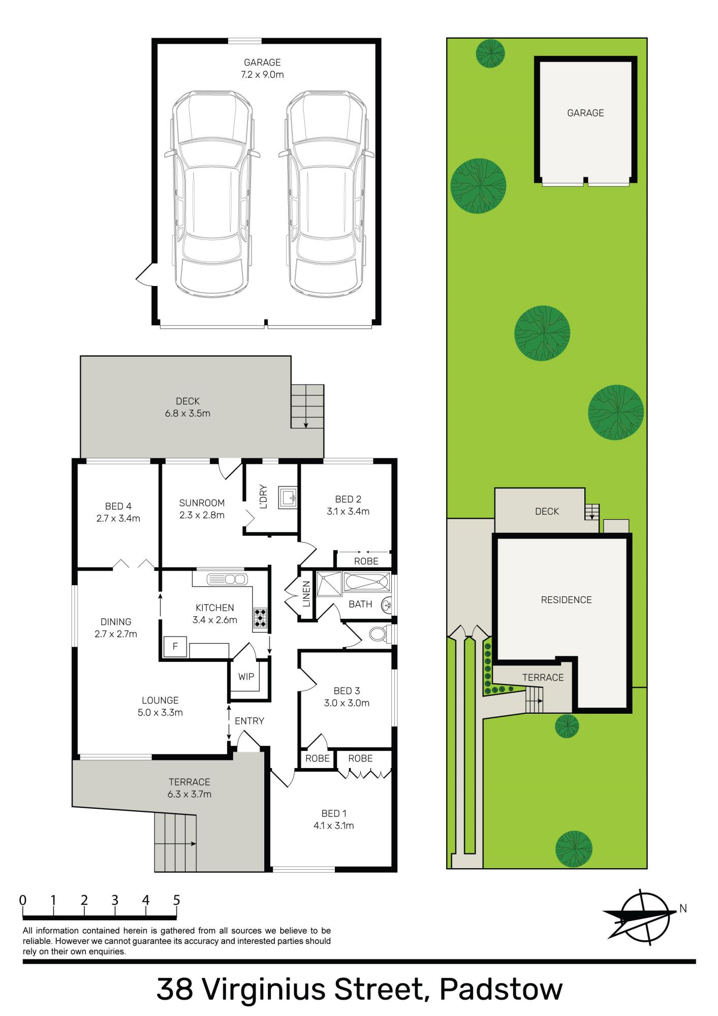 Floorplan of Homely house listing, 38 Virginius Street, Padstow NSW 2211