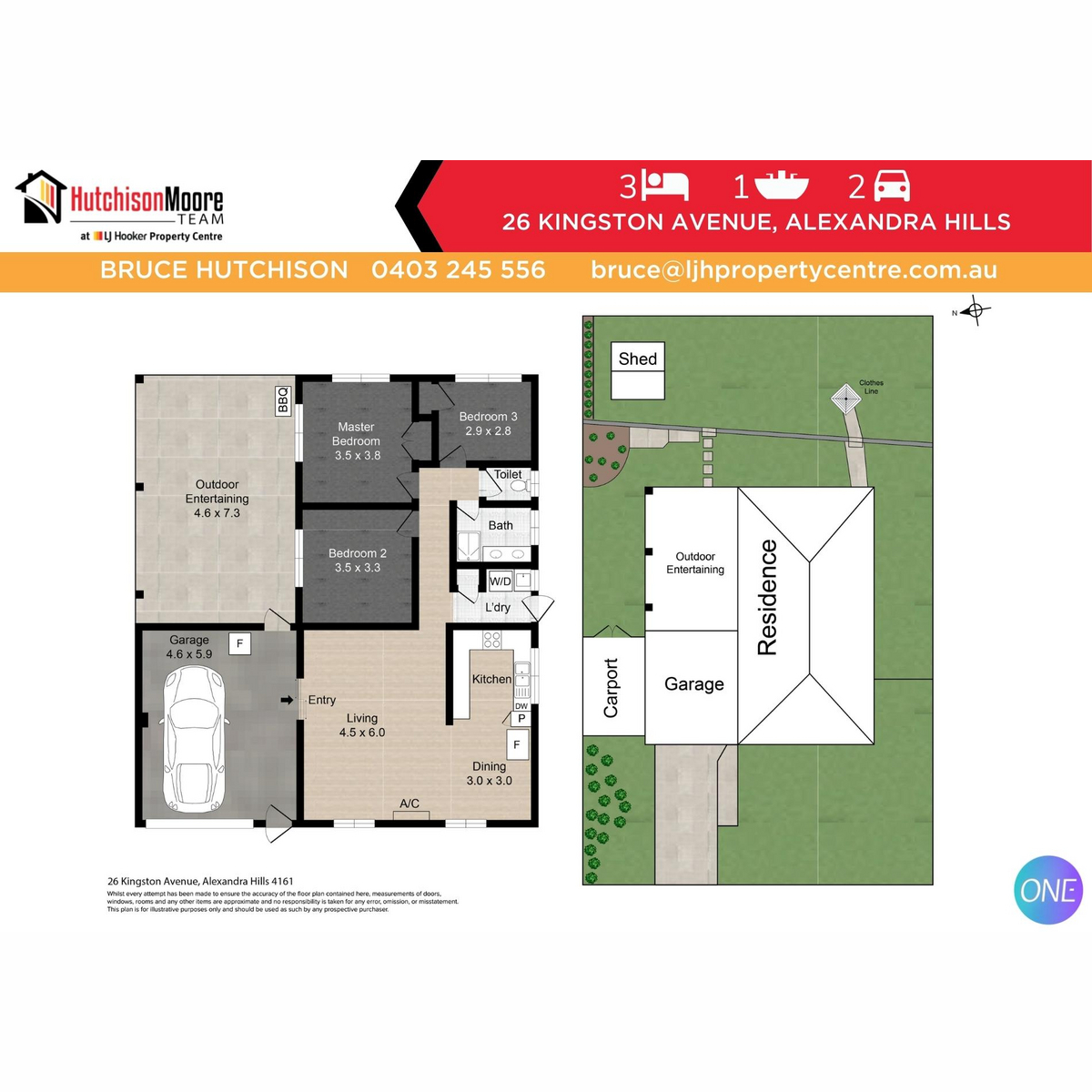 Floorplan of Homely house listing, 26 Kingston Avenue, Alexandra Hills QLD 4161