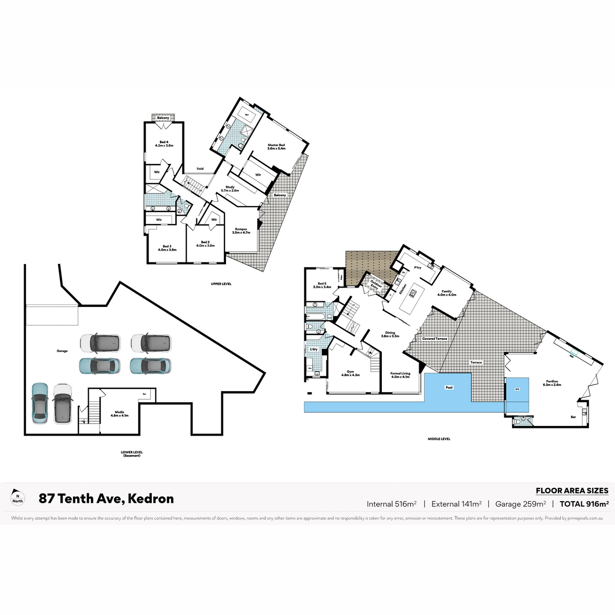Floorplan of Homely house listing, 87 Tenth Avenue, Kedron QLD 4031