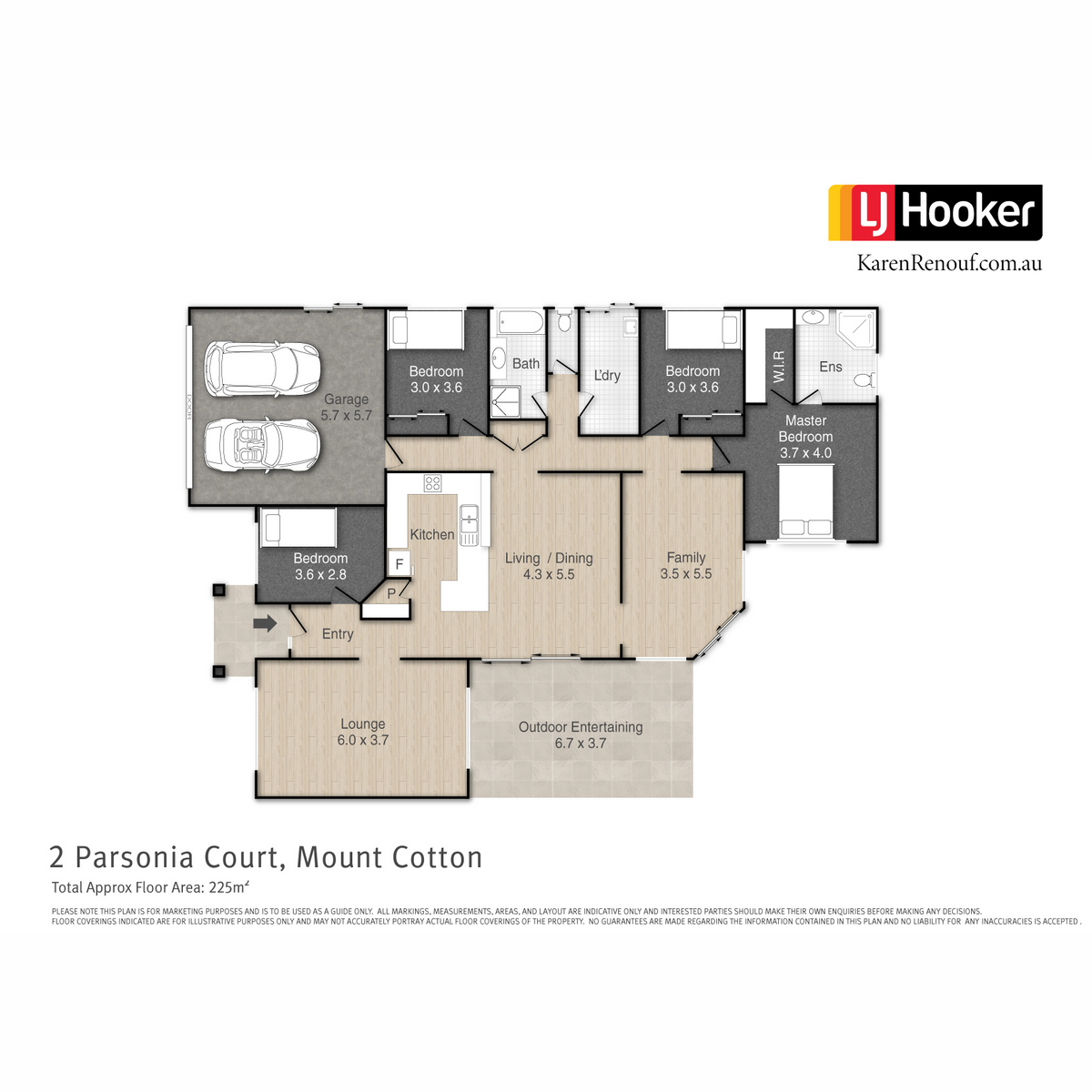 Floorplan of Homely house listing, 2 Parsonia Court, Mount Cotton QLD 4165