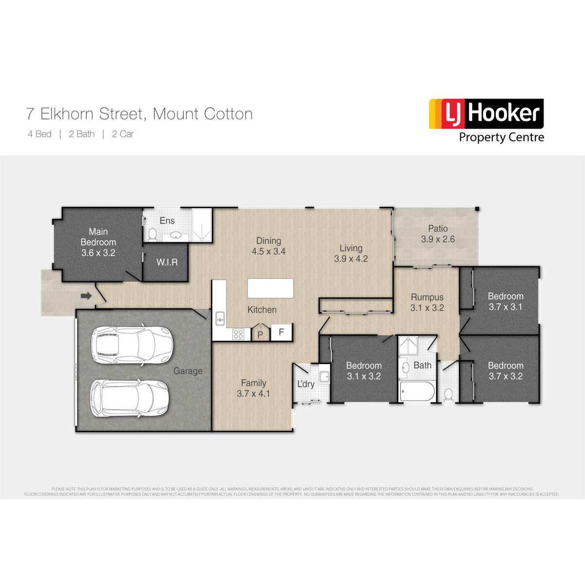 Floorplan of Homely house listing, 7 Elkhorn Street, Mount Cotton QLD 4165