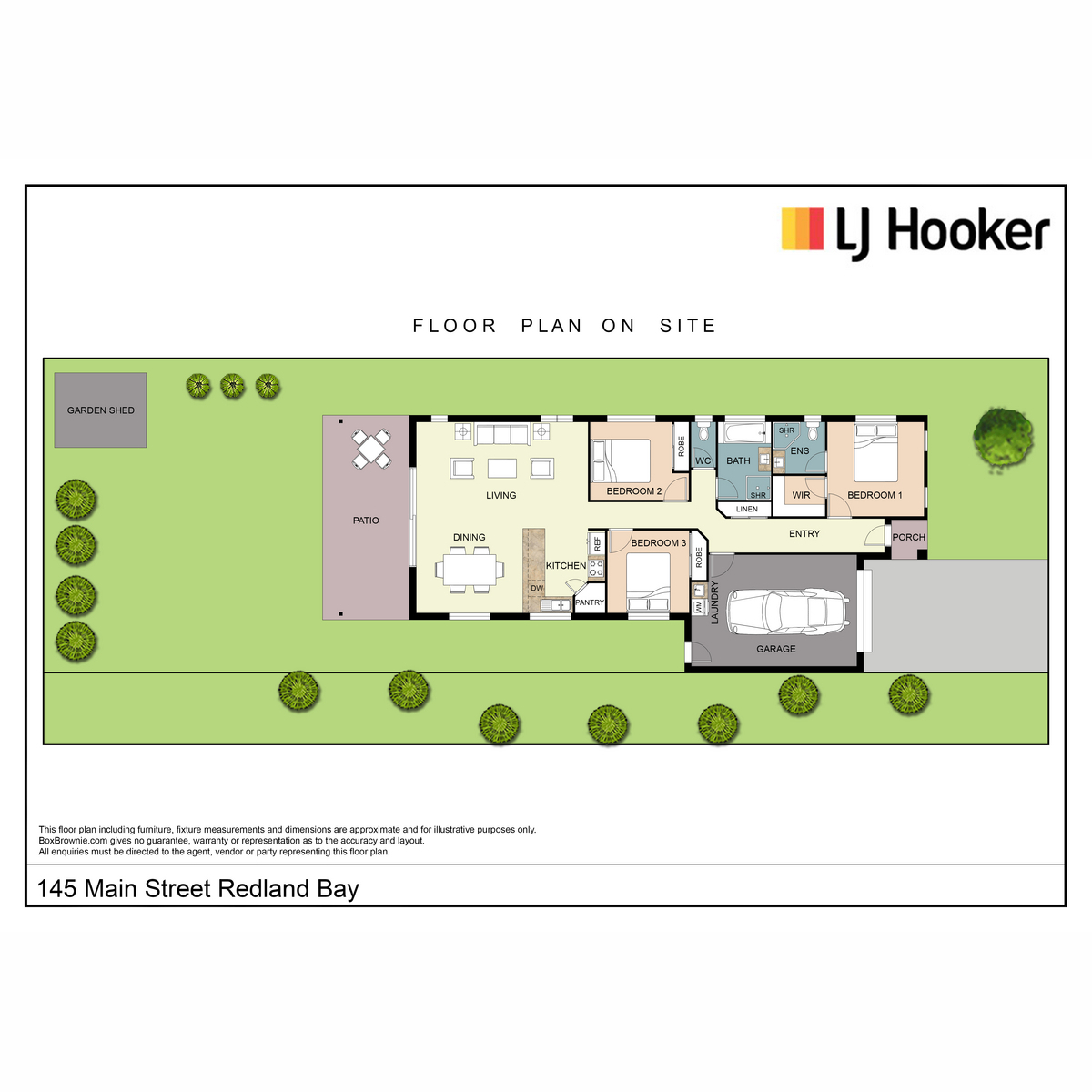 Floorplan of Homely house listing, 145 Main Street, Redland Bay QLD 4165
