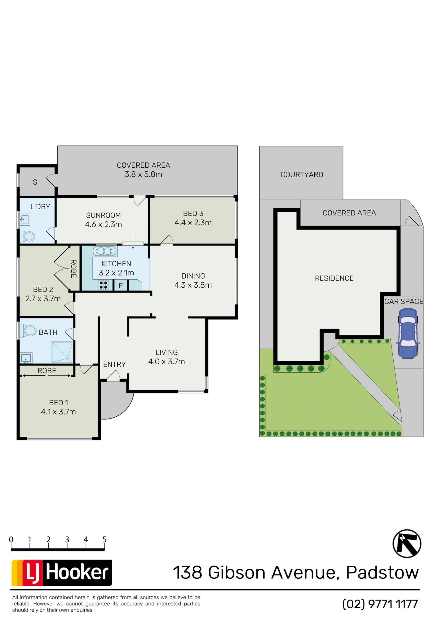 Floorplan of Homely house listing, 138 Gibson Avenue, Padstow NSW 2211