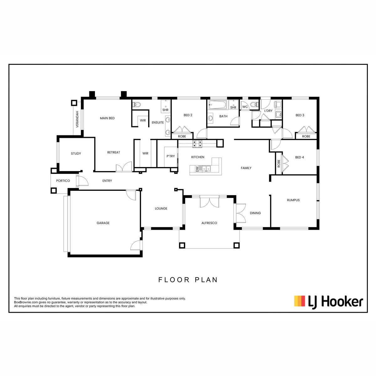 Floorplan of Homely house listing, 128 Yuruga Boulevard, Point Cook VIC 3030