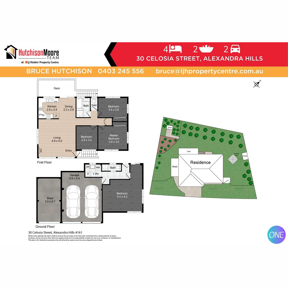 Floorplan of Homely house listing, 30 Celosia Street, Alexandra Hills QLD 4161