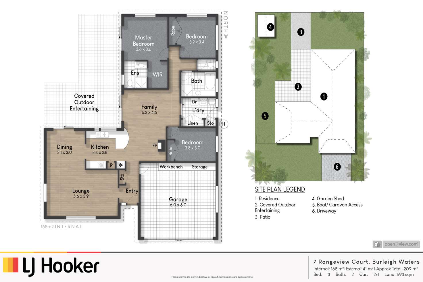 Floorplan of Homely house listing, 7 Rangeview Court, Burleigh Waters QLD 4220