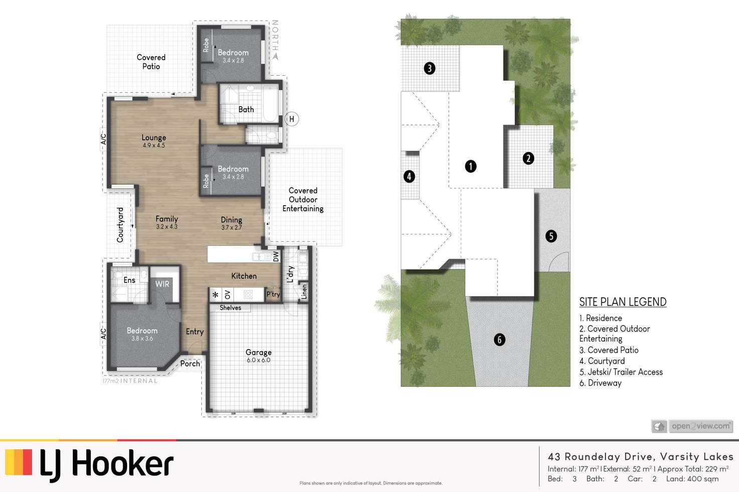 Floorplan of Homely house listing, 43 Roundelay Drive, Varsity Lakes QLD 4227