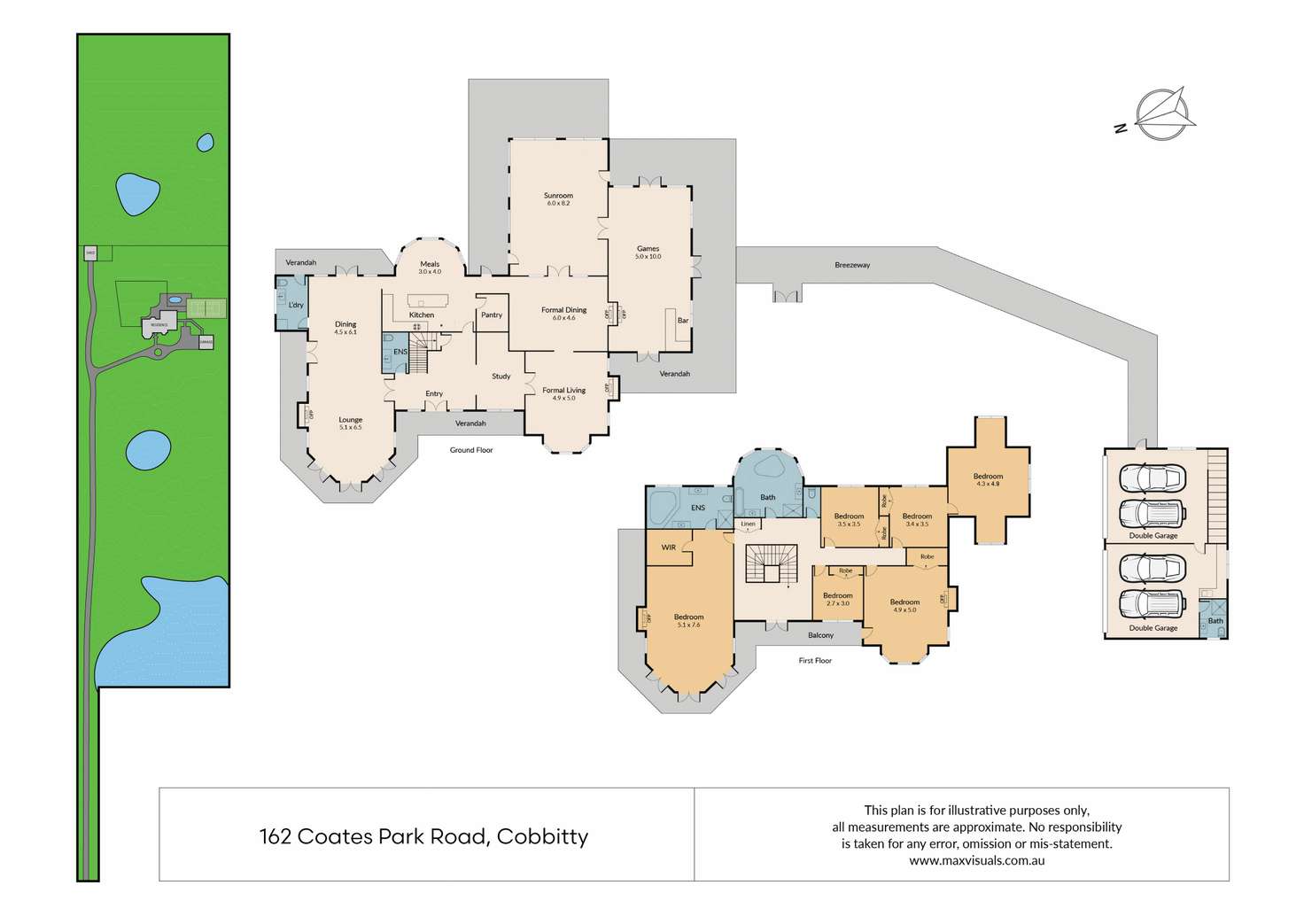 Floorplan of Homely house listing, 162 Coates Park Road, Cobbitty NSW 2570