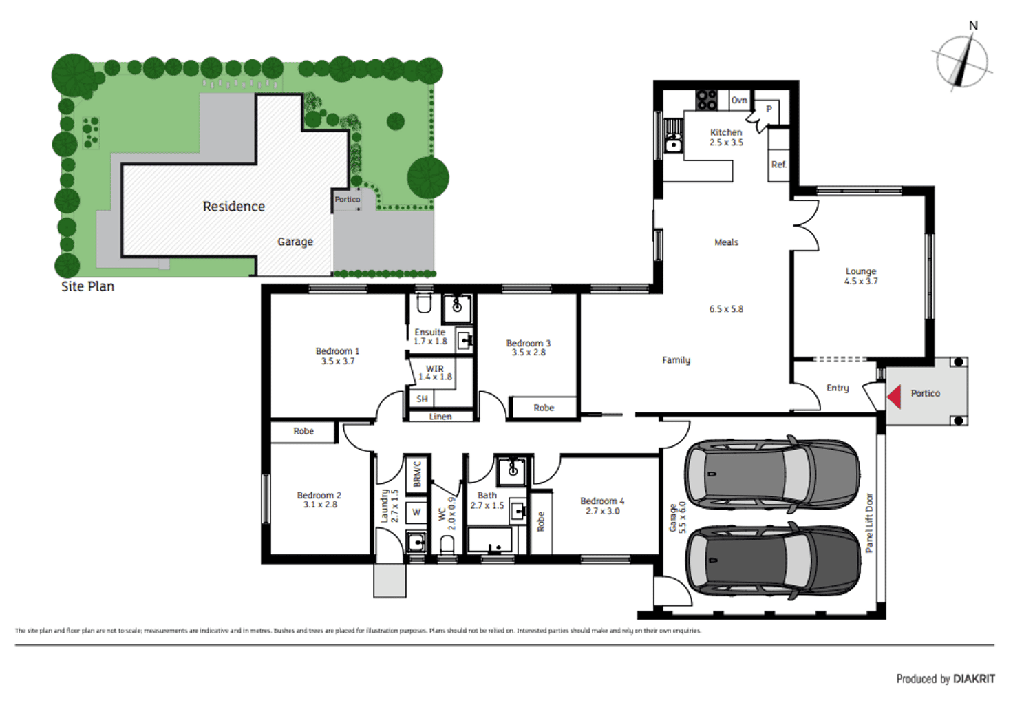 Floorplan of Homely house listing, 10 Clarendon Street, Amaroo ACT 2914