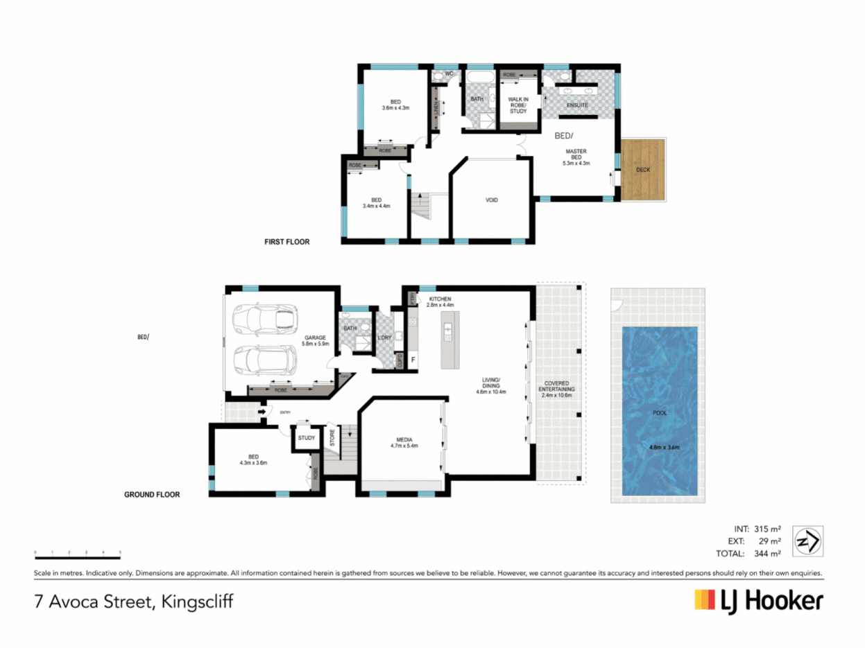 Floorplan of Homely house listing, 7 Avoca Street, Kingscliff NSW 2487