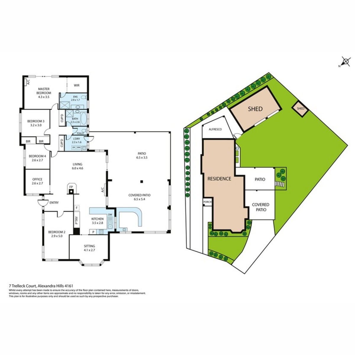 Floorplan of Homely house listing, 7 Trelleck Court, Alexandra Hills QLD 4161
