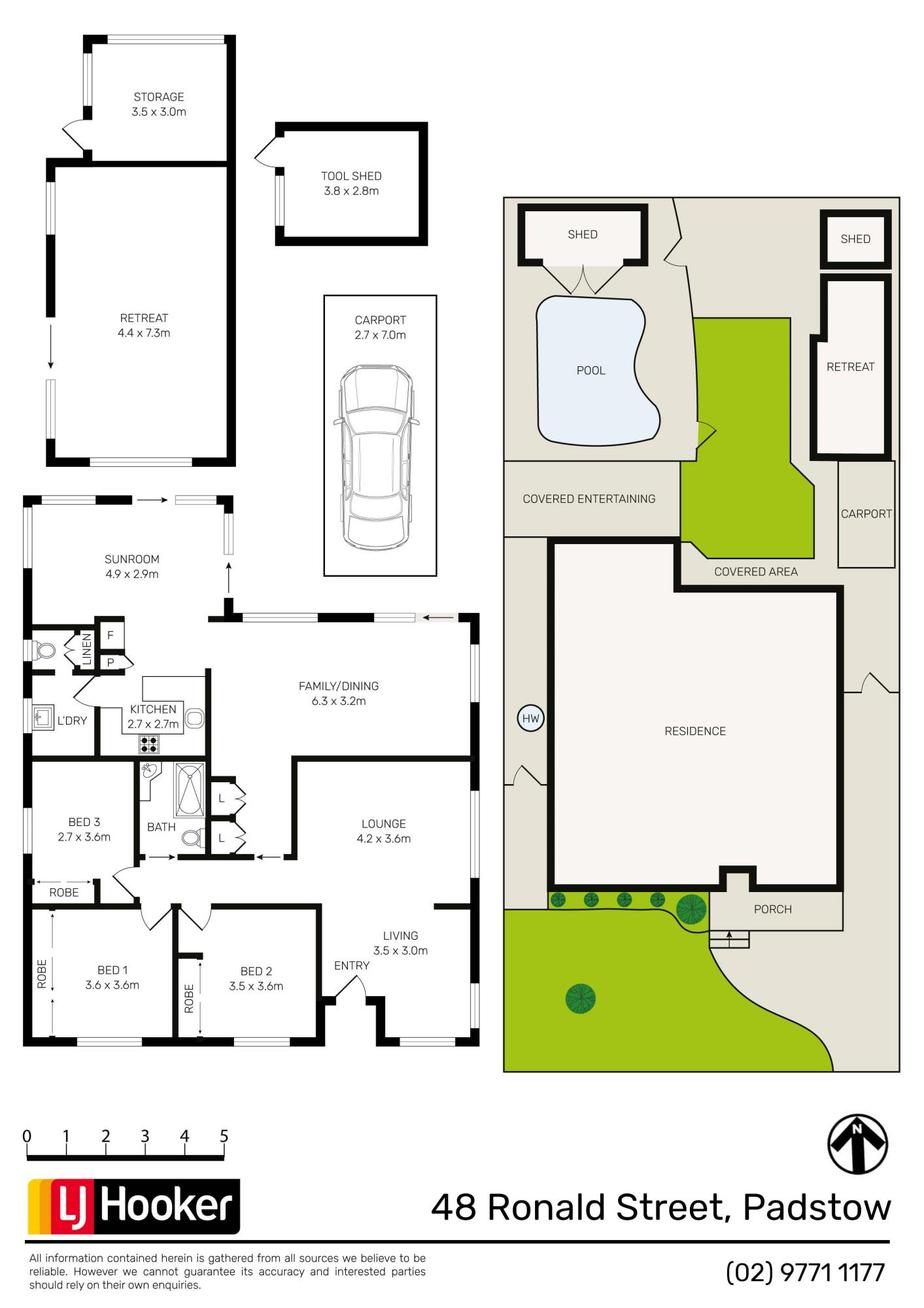 Floorplan of Homely house listing, 48 Ronald Street, Padstow NSW 2211