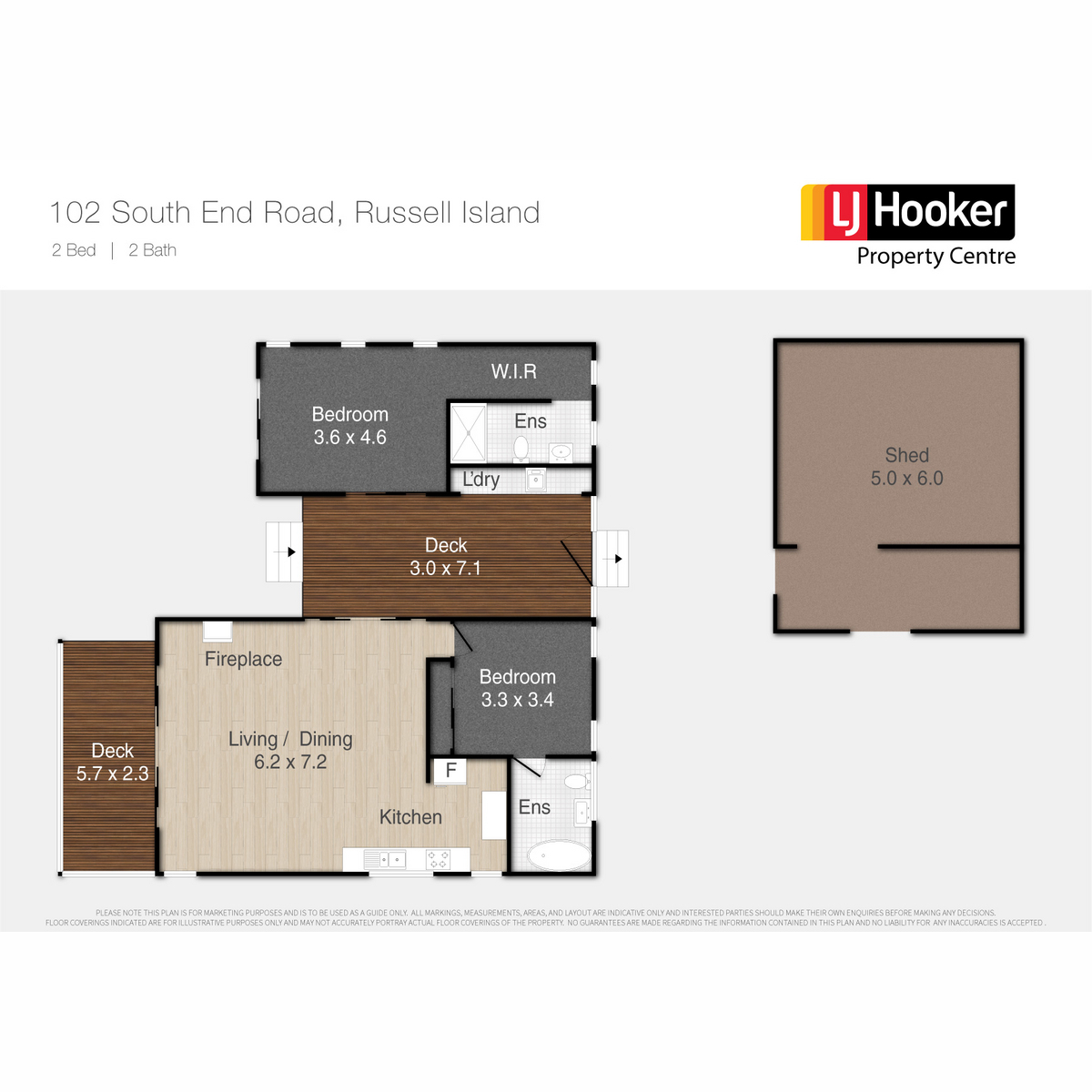 Floorplan of Homely house listing, 102 South End Road, Russell Island QLD 4184