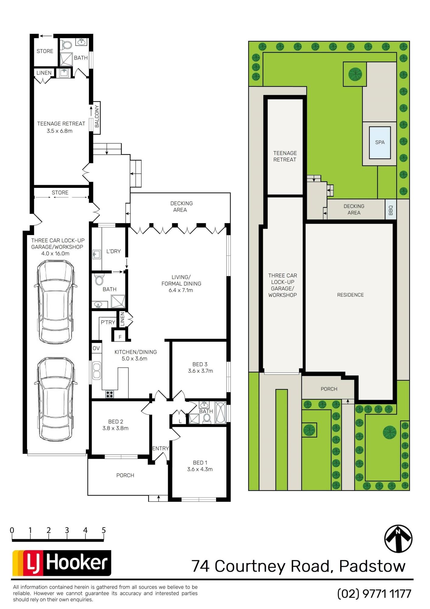 Floorplan of Homely house listing, 74 Courtney Road, Padstow NSW 2211