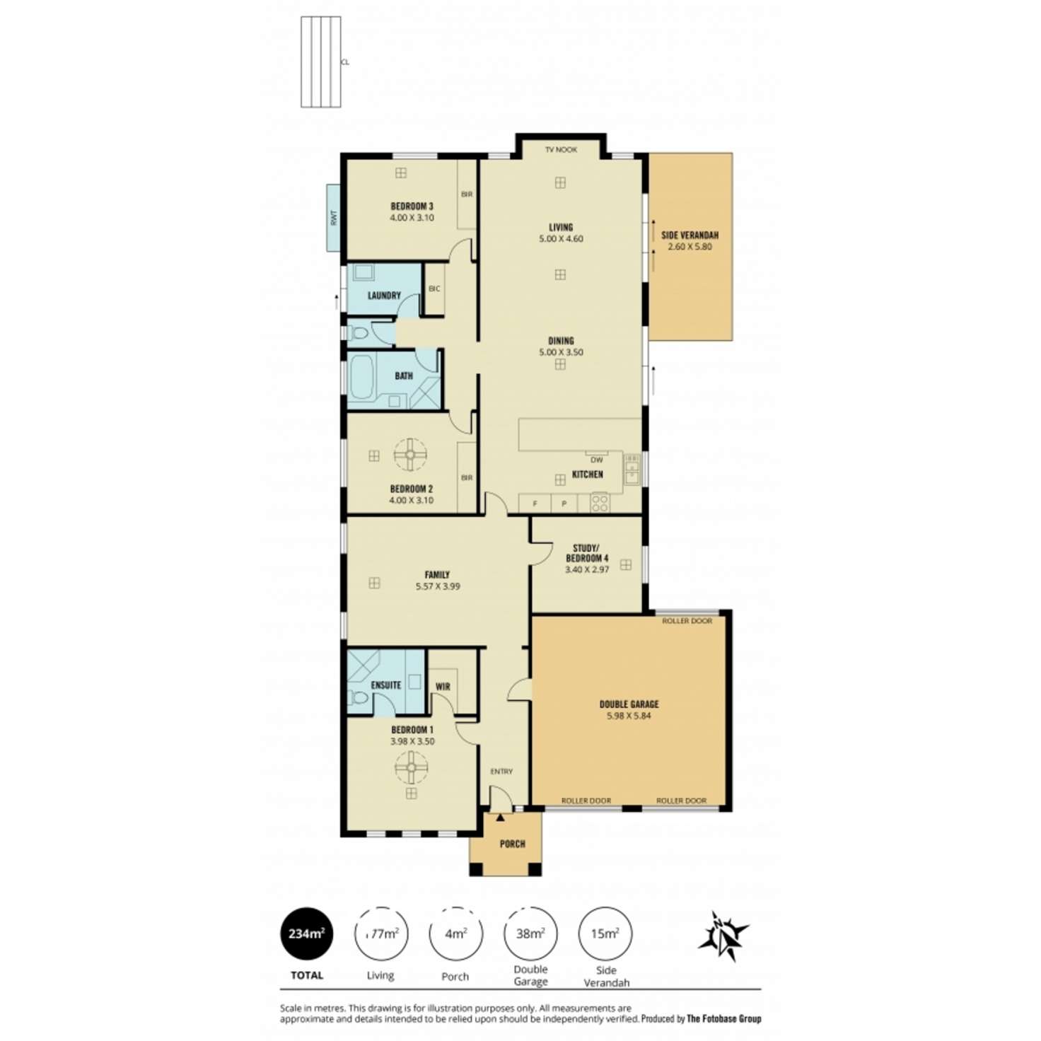 Floorplan of Homely house listing, 14 Tripodi Circuit, Parafield Gardens SA 5107