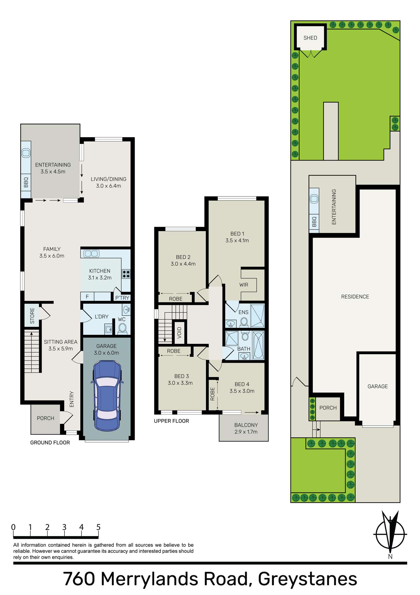 Floorplan of Homely house listing, 760 Merrylands Road, Greystanes NSW 2145