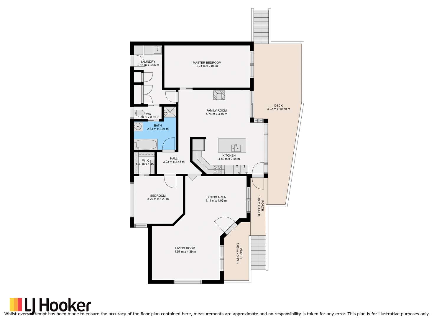 Floorplan of Homely house listing, 12 Tait Street, Eagle Point VIC 3878