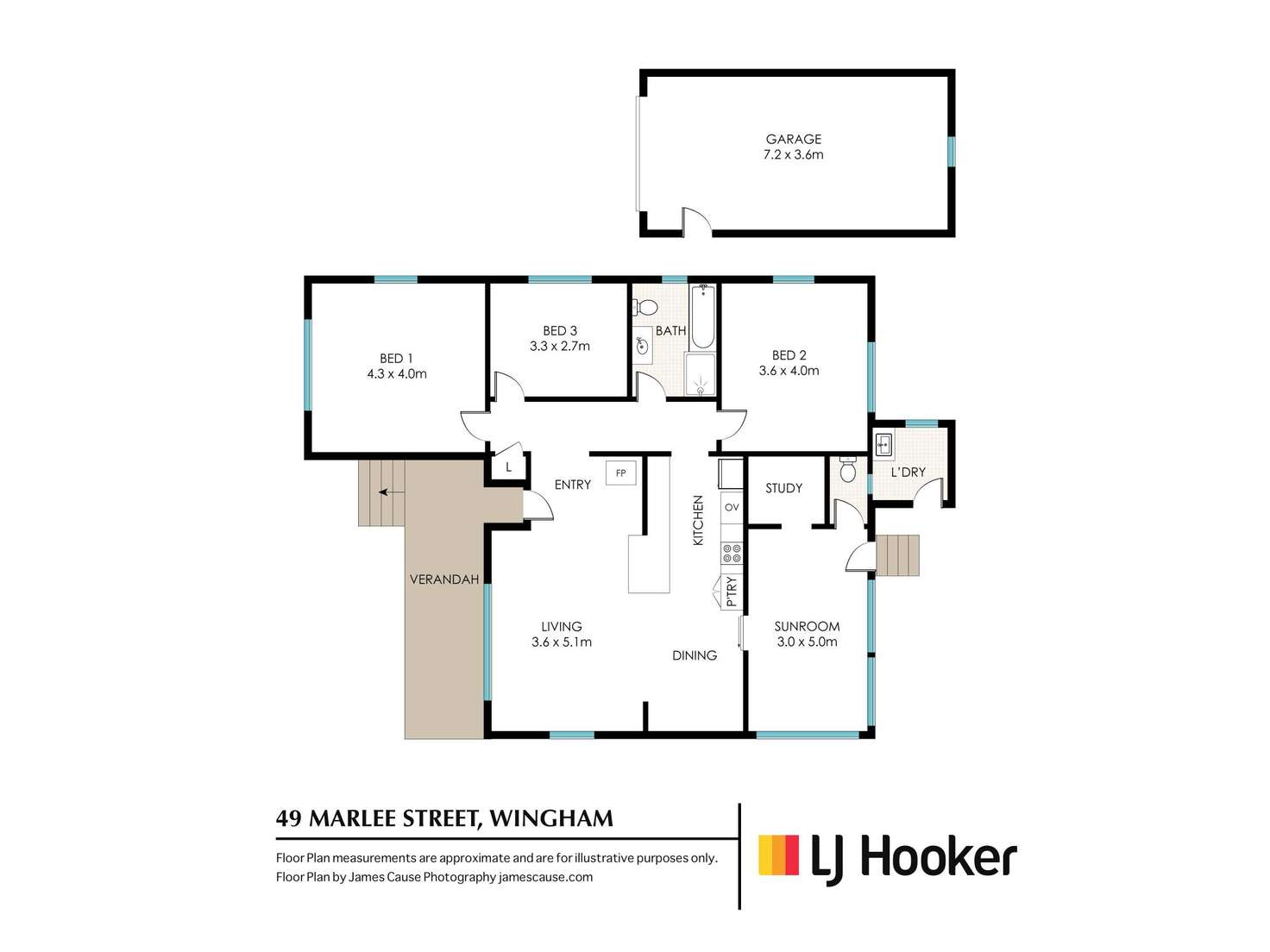 Floorplan of Homely house listing, 49 Marlee Street, Wingham NSW 2429