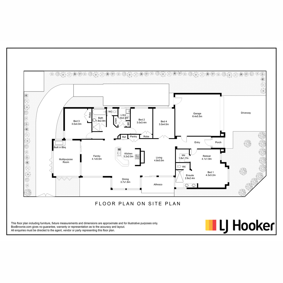 Floorplan of Homely house listing, 18 Trapani Avenue, Point Cook VIC 3030
