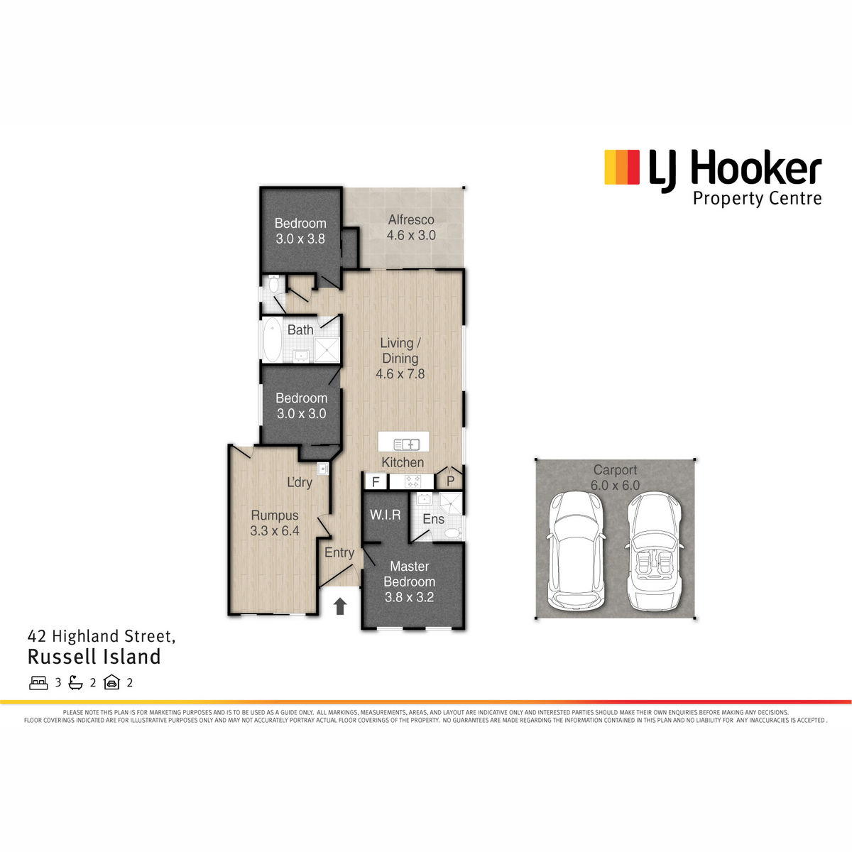 Floorplan of Homely house listing, 42 Highland Street, Russell Island QLD 4184