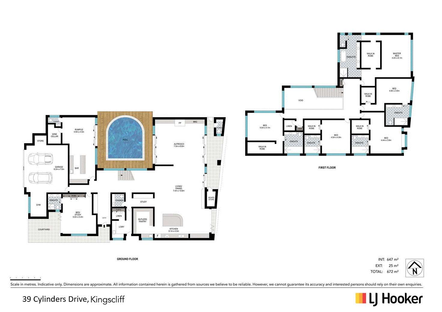 Floorplan of Homely house listing, 39 Cylinders Drive, Kingscliff NSW 2487