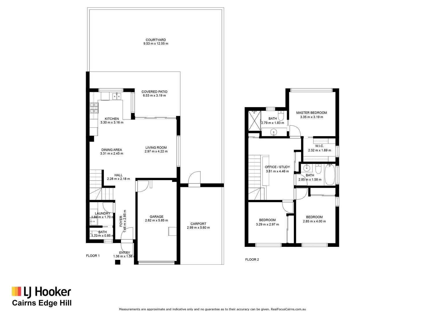Floorplan of Homely townhouse listing, 4/20-38 Sandwich Street, Kamerunga QLD 4870