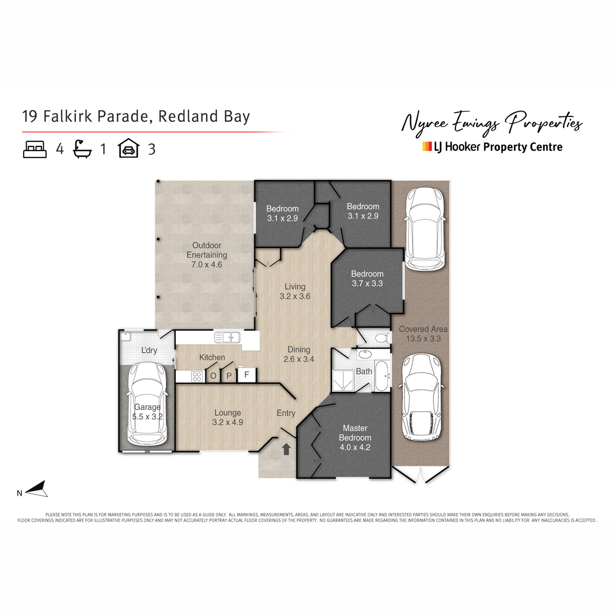 Floorplan of Homely house listing, 19 Falkirk Parade, Redland Bay QLD 4165