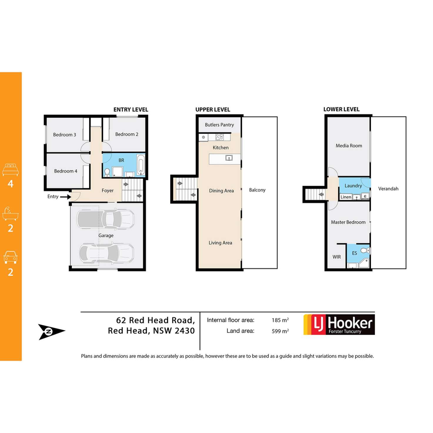 Floorplan of Homely house listing, 62 Red Head Road, Red Head NSW 2430