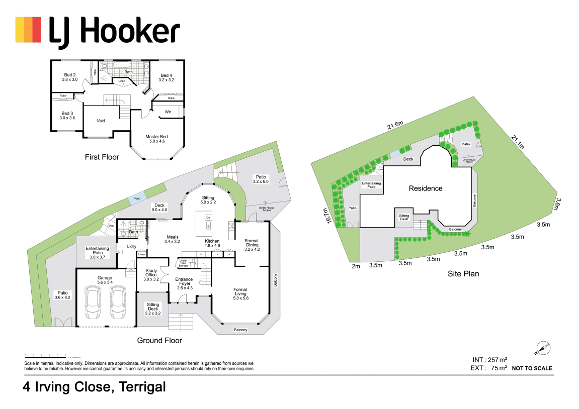 Floorplan of Homely house listing, 4 Irving Close, Terrigal NSW 2260