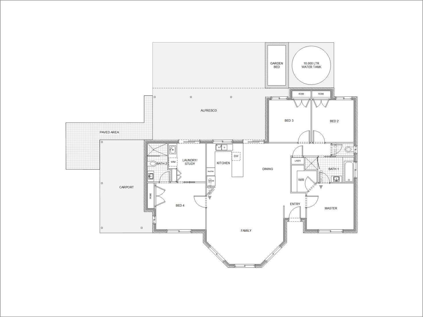 Floorplan of Homely house listing, 11 Rainforest Drive, Mitchells Island NSW 2430