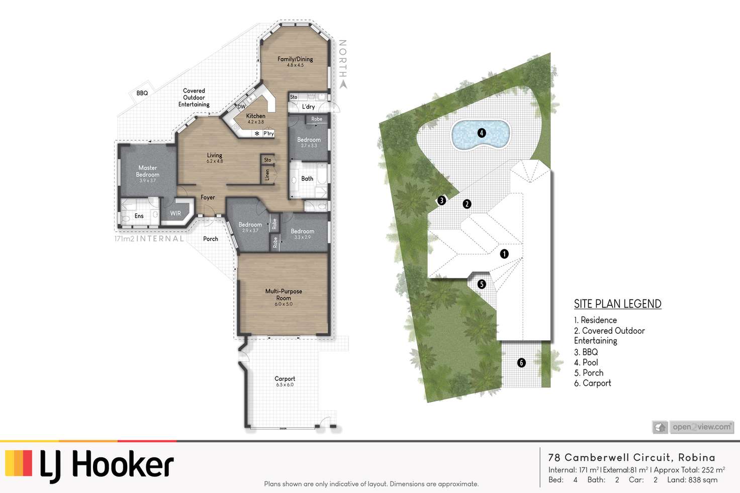 Floorplan of Homely house listing, 78 Camberwell Circuit, Robina QLD 4226