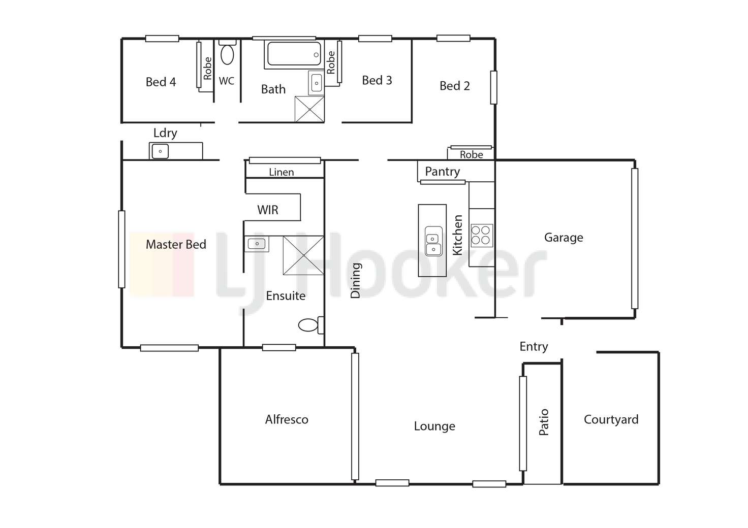 Floorplan of Homely house listing, 20 Faith Court, Harrington NSW 2427
