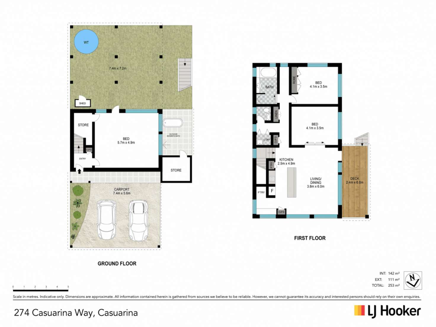 Floorplan of Homely house listing, 274 Casuarina Way, Kingscliff NSW 2487