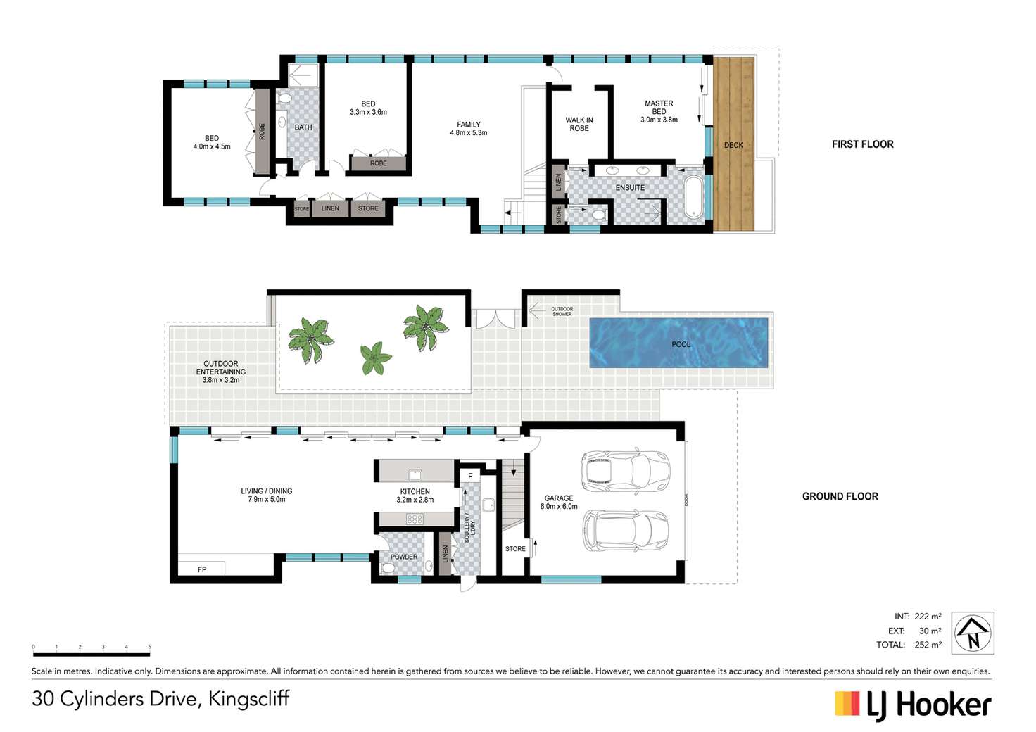 Floorplan of Homely house listing, 30 Cylinders Drive, Kingscliff NSW 2487