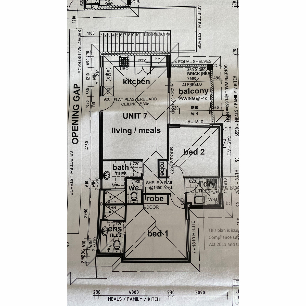 Floorplan of Homely unit listing, 8/10 Day Road, Mandurah WA 6210