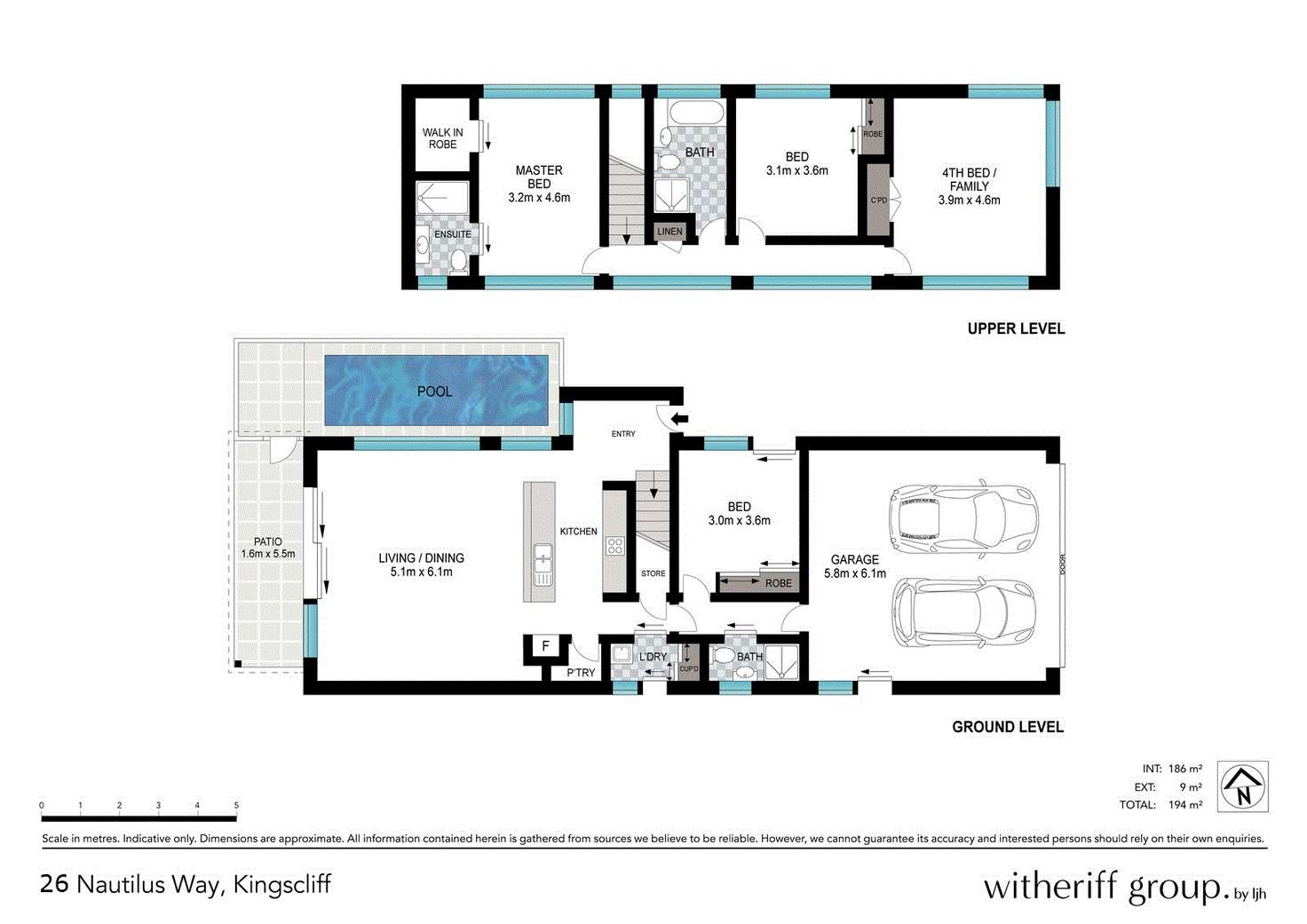 Floorplan of Homely house listing, 26 Nautilus Way, Kingscliff NSW 2487