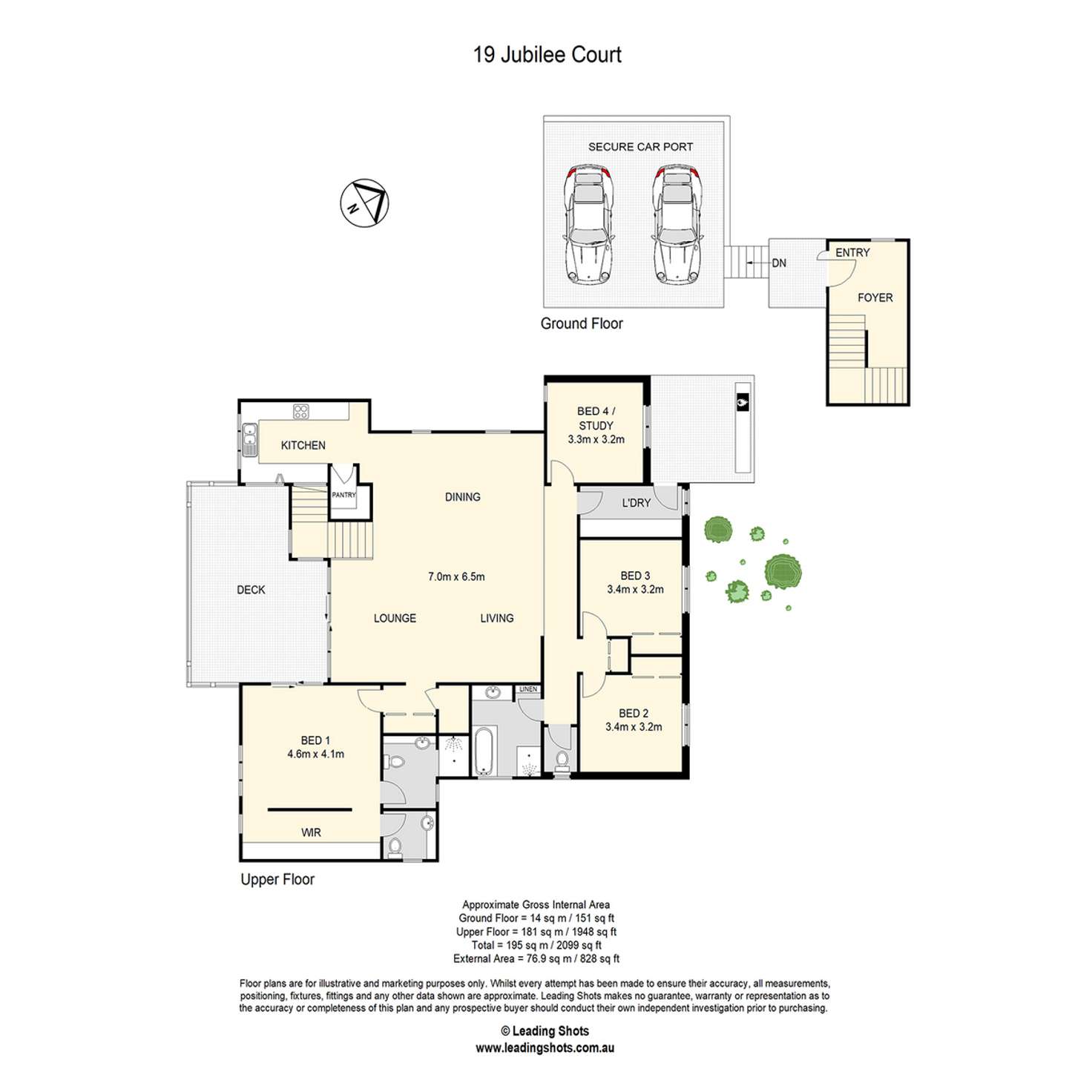 Floorplan of Homely house listing, 19 Jubilee Court, Eatons Hill QLD 4037