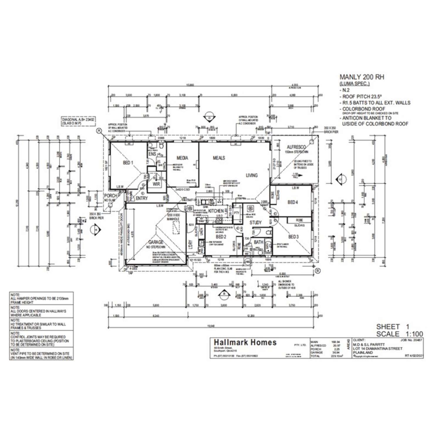 Floorplan of Homely house listing, 10 Diamantina Street, Plainland QLD 4341