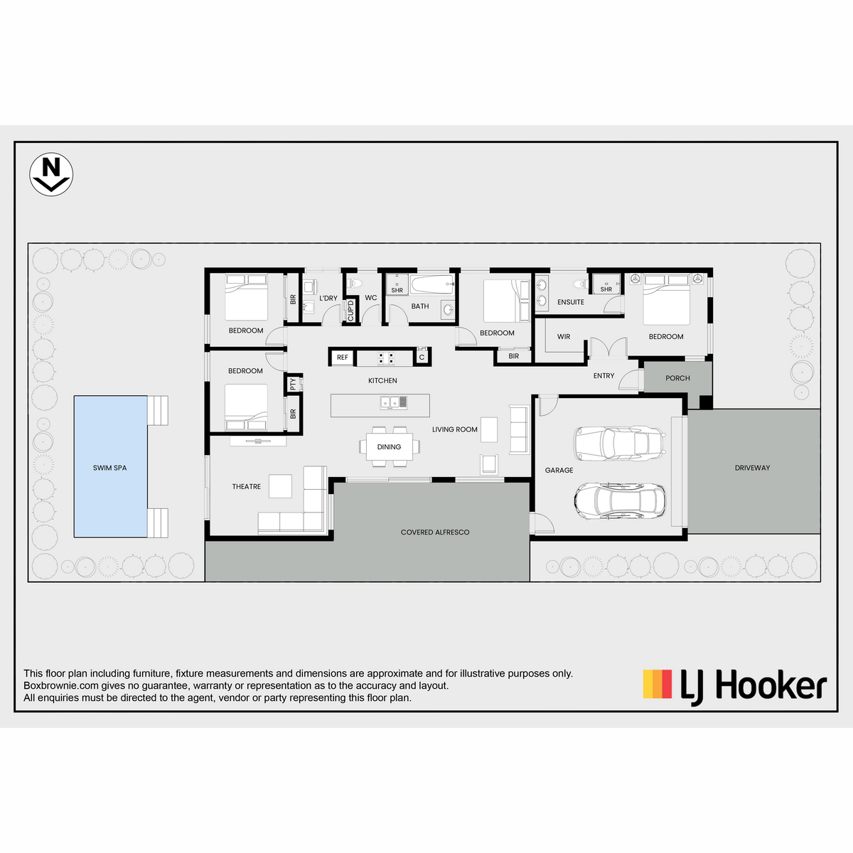 Floorplan of Homely house listing, 22 Walton Loop, Point Cook VIC 3030