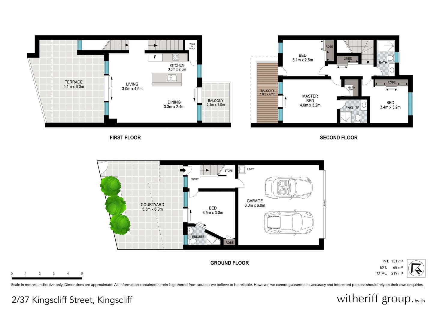 Floorplan of Homely townhouse listing, 2/37 Kingscliff Street, Kingscliff NSW 2487